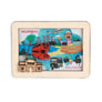 Wood Laser Cut Print Laminated Fridge Magnet Bhelpuriwala | Fridge Magnet