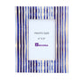 Luxury Photo Frame With Shibori Stripes Art Print | Wood Photo Frame