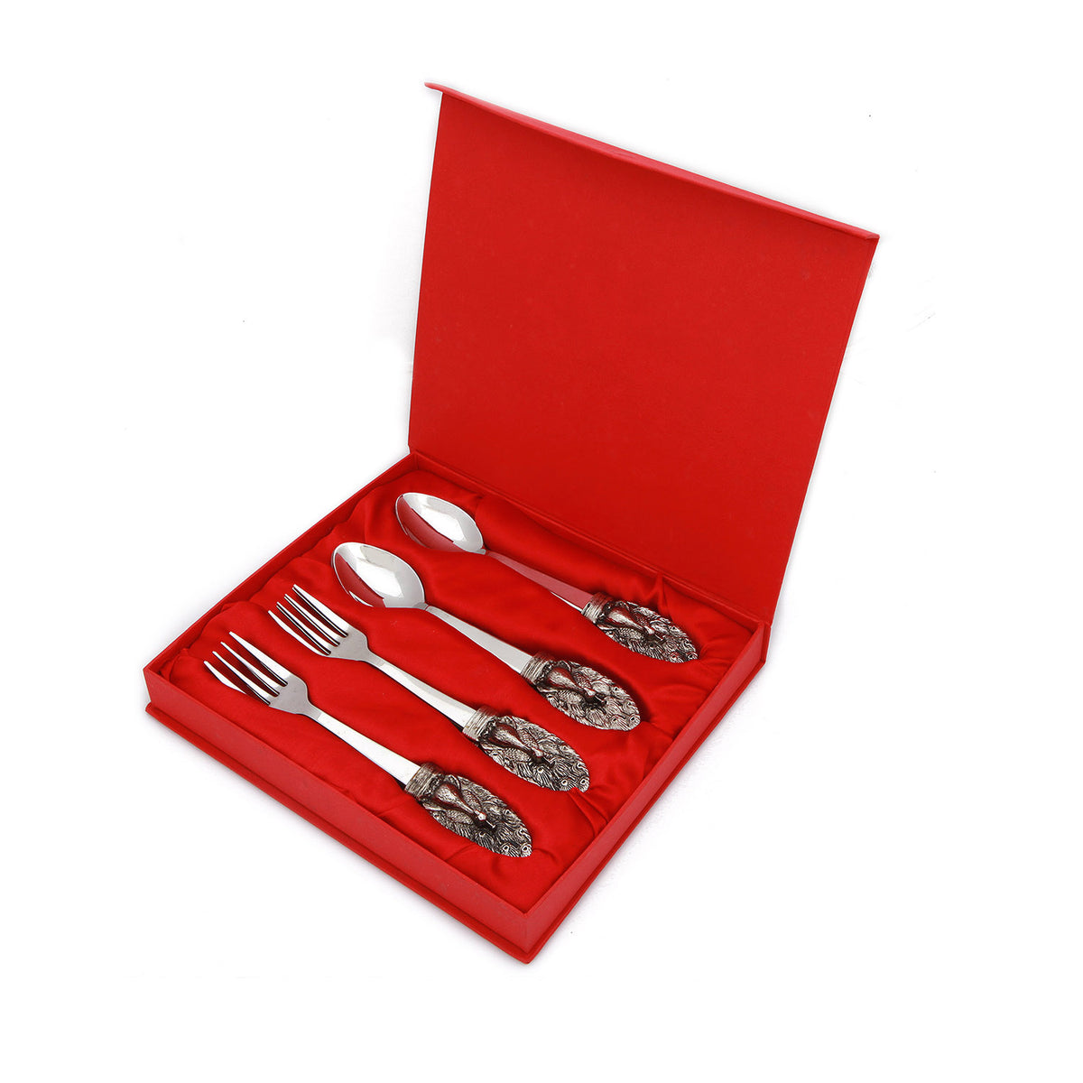 Ethenic Hand Crafted Spoon, Fork Set | Flatware