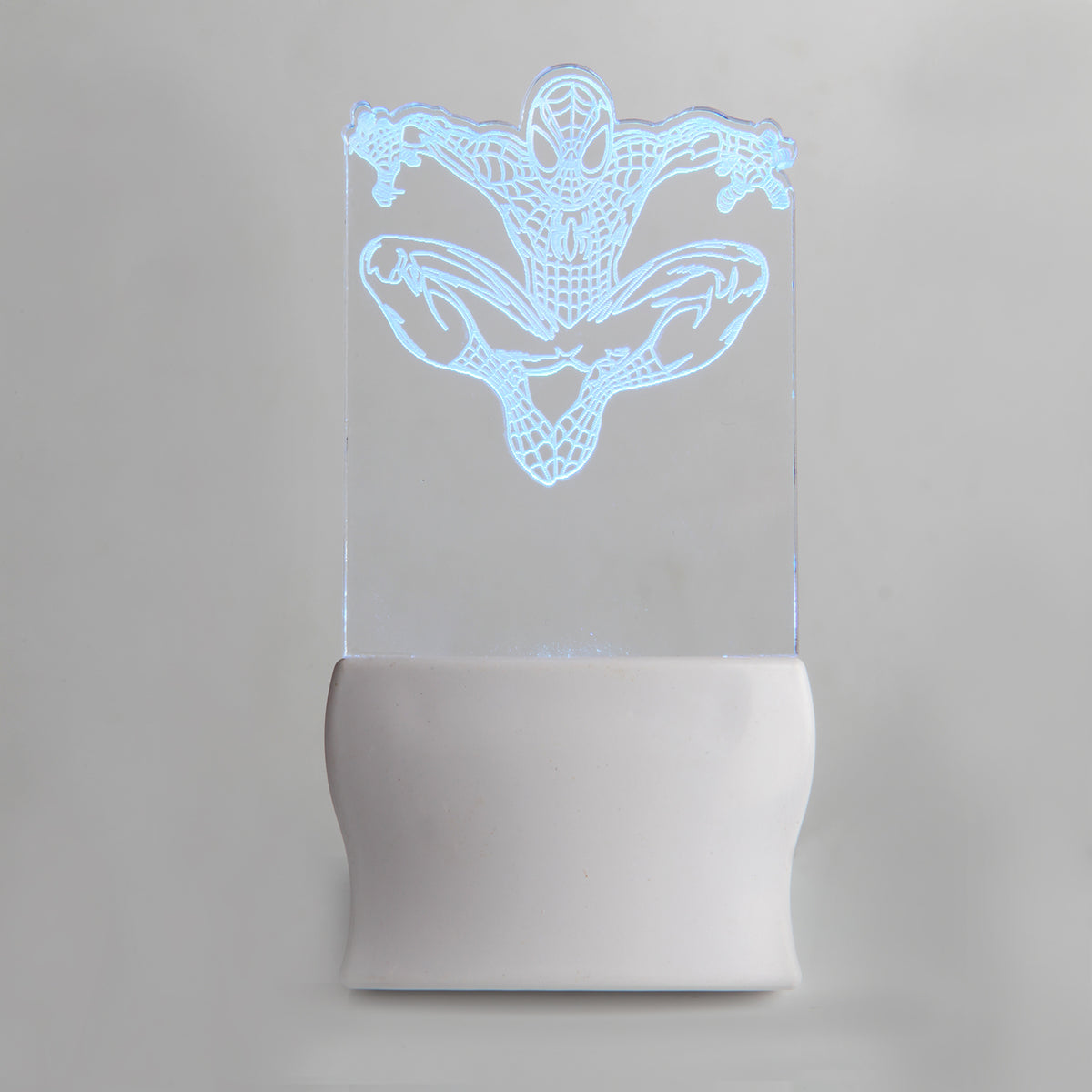 Led Night Lamp Acrylic Cut Shape Spiderman | Night Lamps