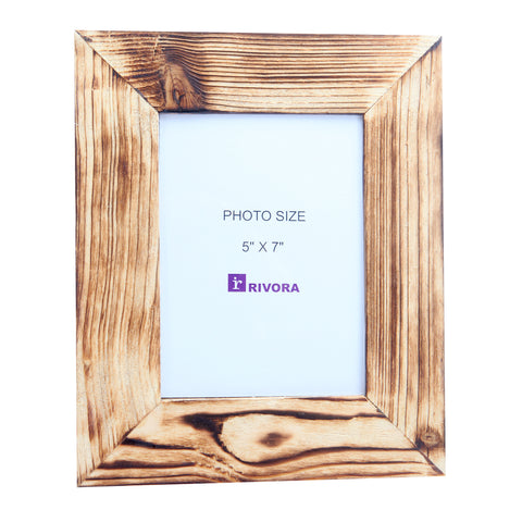 Rustic wood textured photo frame | Photo Frame